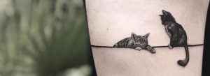 As 60 Tatuagens de Gato Mais Delicadas Que Você Já Viu
