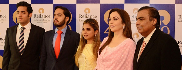  Família indiana Ambani 