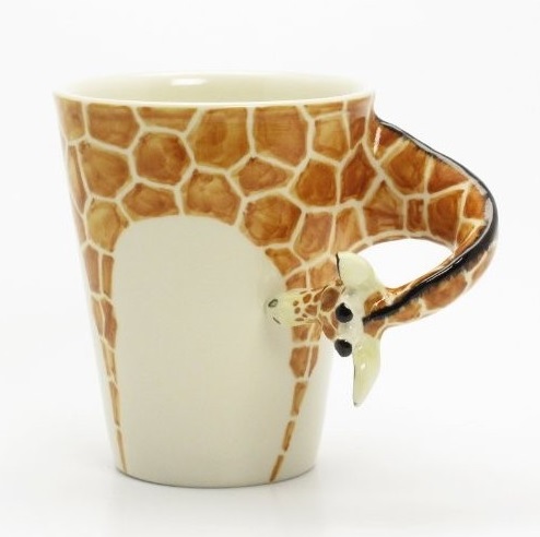 Caneca de girafa