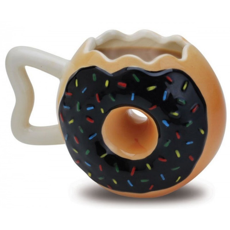 Caneca em formato de donut