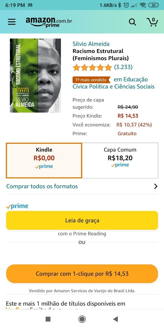 Leia livros e revistas de graça com o Amazon Prime Reading Admirável